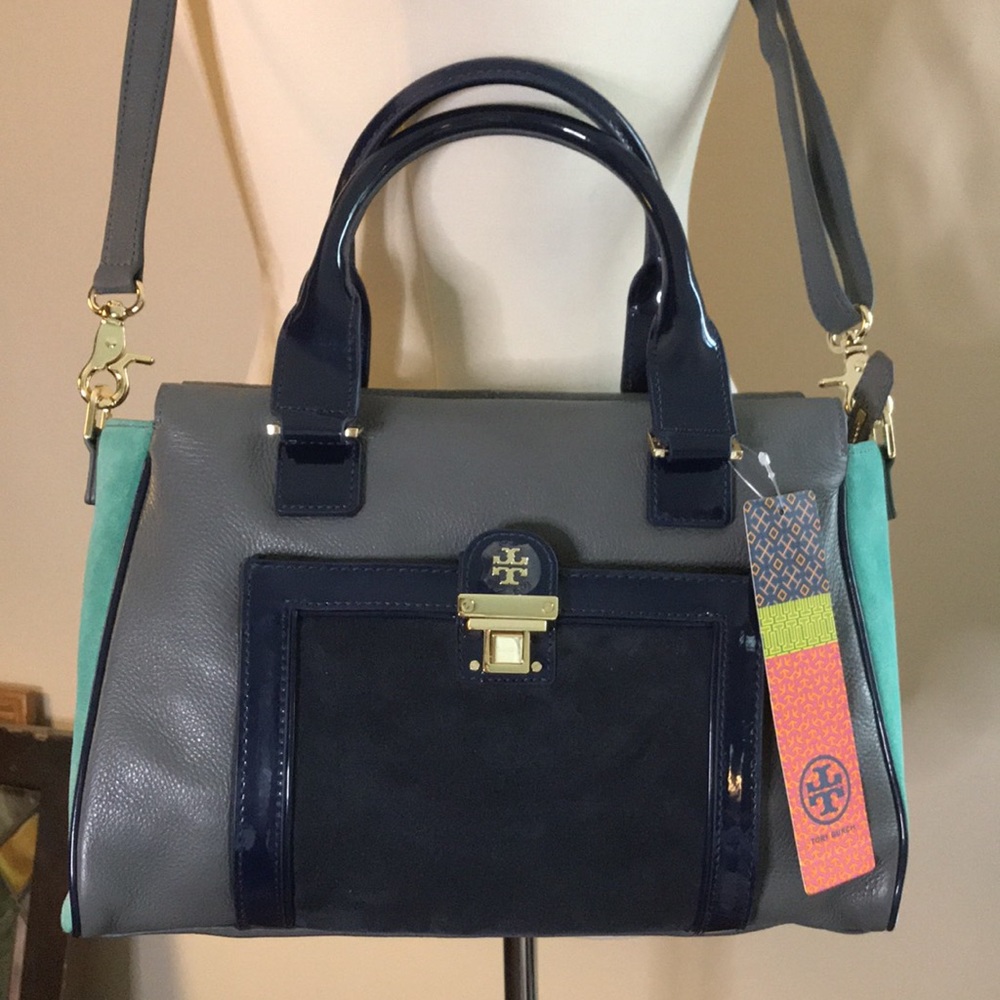 NWT Tory Burch Rachel Satchel